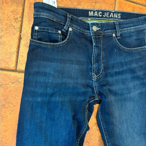 MAC JEANS-MEN'S JOG N JEANS 0590-00-0994L | H743 DARK BLUE AUTHENTIC Size 33/34 - Picture 3 of 5